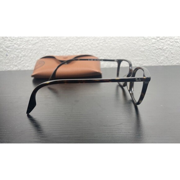 Ray Ban RB5406F 2012 Havana Square Unisex Full Rim 54-18-150mm Eyeglasses Frames - Picture 6 of 8